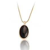 Women's Gem Long Pendant