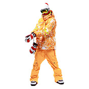 20000mm Waterproof FELICE-FRANCES Unisex Skiën Jacket met Cotton Filler (Multi-color beschikbaar)