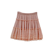 Lovely A-line Viscose mit Spitze Knielanger Petticoat Mehr Farben