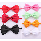 Men's Casual Solid Color Bow Tie
