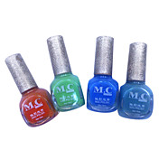 20-color de esmalte de uñas Termocromía magnética (13ml, colores 1pcs, surtidos)