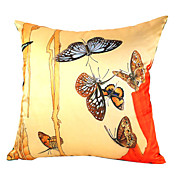 país borboleta de seda fronha decorativo