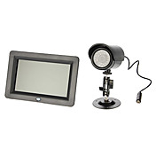 기록되는 7 인치 LCD 화면 표시 아기 모니터 (하지 않음 surpport 최대 32g SD 카드)