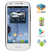 triton - android 4.1 dual core cpu smarttelefon med 4,6 tommers kapasitiv berøringsskjerm (dual sim, gps, 3g, wifi)