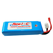 Real-C High Rate 5200mAh 11.1V 3S 30C Li-Polymer-Akku