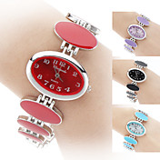 Women's Alloy Analog Quartz Bracelet Watch (Silver)