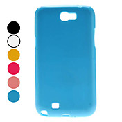 Simple Style Soft Case for Samsung Galaxy Note 2 N7100 (Assorted Colors)