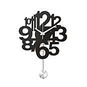 Numero del disegno Mute Orologio da parete con pendolo