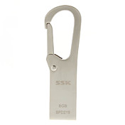 8GB SSK Metal nøglering USB 2,0 Flash Drive