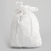 satén precioso bolso de imitación perlas nupcial de la boda (más colores)