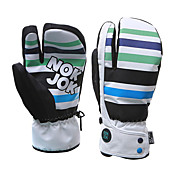 NOKJOK Waterproof Nylon Skiën Handschoen / Mitten met afneembaar fleecevoering