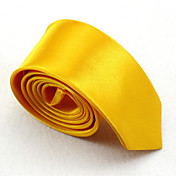 Men's Simple Solid Color Narrow Elegant Necktie(Width:5CM)