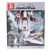 SLUBAN 3D DIY Puzzle Robot Building Blocks Bricks Toy Sets (135pcs, M38-B0336C)