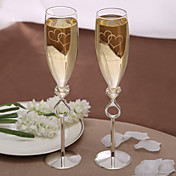 Flautas personalizada tostado - Corazones