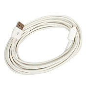 Lightning 8Pin Sync and Charge Cable for iPhone 5, iPad Mini, iPad 4, iPods (White, 500cm)