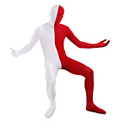 Rojo y Negro Lycra Zentai Body Completo