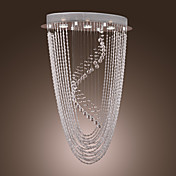 Lámpara Chandelier Contemporánea de Cristal con 3 Bombillas - LÖHNE