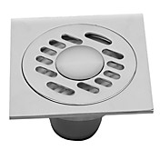 Acessório banheiro Contemporânea acabamento cromado Piso Latão Drain-LK-1042