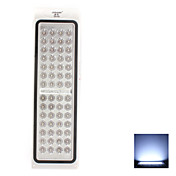 4W 56-LED Natural White Light 2 Modos Iluminando recarregável lâmpada LED de Segurança (110-220V)