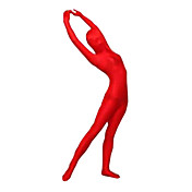 Red Unisex Lycra Spandex Zentai traje de cuerpo completo