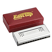 EASSTTOP - (T10-2) Dobbeltsidig Blues Harp (C & G Keys)