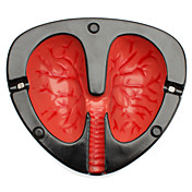 Sound Effect Coughing Dual Bloody Red Lungs Sensing Ashtray (Assorted Colors, 2xAA)