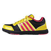 Women's Leatherette Rubber Anti-Slip Damping Lace-ups Ankle Sneakers