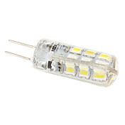 g4 2w 240-270LM 6000-6500K bianco naturale luce resina della lampadina del cereale (12v)