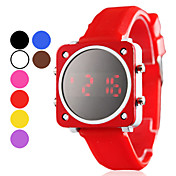 Unisex Sport Style Silcone digitale LED Wrist Watch (verschillende kleuren)