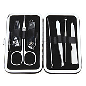 Rétro classique de 7 pièces inox Exquisite manucure et pédicure pour les voyages