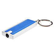1-Mode Wit Licht LED sleutelhanger Mini zaklamp