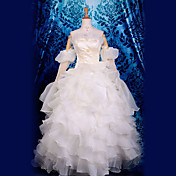 cosplay costume inspiré par code geass Euphemia robe à volants luxe
