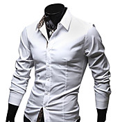 Men's Cheap Leopard Print Inside Long Sleeve Shirt(Assorted Colors And Sizes)