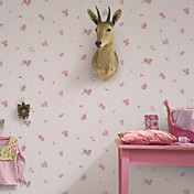 Country Style цветочные роз PVC Wall Paper 1301-0007