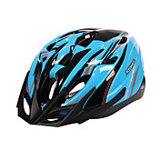Comfortable+Safety EPS+PVC Bicycle Helmets with 18 Vents And LED Light 92421