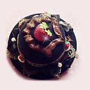 Håndlavet Fløde Cake Black Polyester Søde Lolita Hat