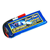 800mAh 3.7V/1S 25C Lipo battery for RC model