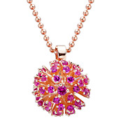 Stilfuld Alloy Plating 23K Guld Med Cubic Zirconia Dame Halskæde (Flere farver)