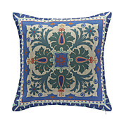 padrão floral de algodão fronha decorativo