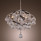 Sparkling Crystal Contemporary Pendant Light with 3 Lights