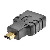 Micro HDMI macho a HDMI hembra adaptador para Samsung I9300 Galaxy S3 y otros
