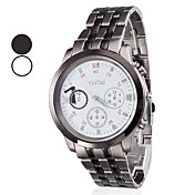Men's Analog Alloy Quartz Wrist Watch (Grey)