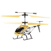 Palm Size 3.5-Channel Gyro Mini Remote Control Helicopter (Yellow, Model:33011-3)