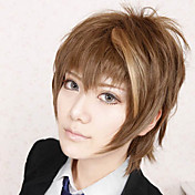 cosplay paryk inspireret af skyldig krone-Ouma shu brun