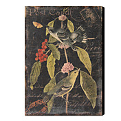 Stretched Linen Prints Vintage Animal Bird 1212-0135