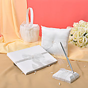 "À égalité avec un archet" collection d'accessoires de mariage (4 pièces)