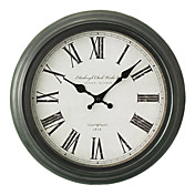 14.5 "Antico Orologio da parete in metallo