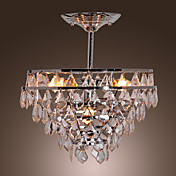 Luxuriant Crystal Chandelier with 5 Lights