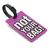 Travel Luggage Tag - NOT YOUR BAG(Purple)