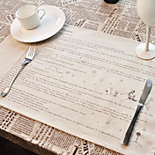 Set of 6 Astronomical Diary Style Placemats C
